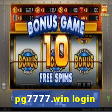 pg7777.win login